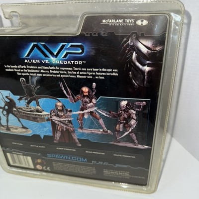 2004 New Alien VS. Predator AVP Celtic Predator Action Figure