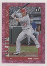2021 Panini Donruss Elite Series Pink Fireworks Mike Trout #ES2 0j8m