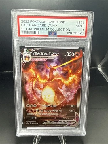 Pokémon Charizard VMAX SWSH261 SWSH Promo Holo PSA 9 Ultra-Premium 2022