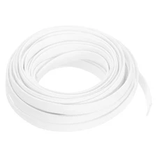 PET Cable Wire Wrap 14mm Expandable Sleeving White 7.6 M Length