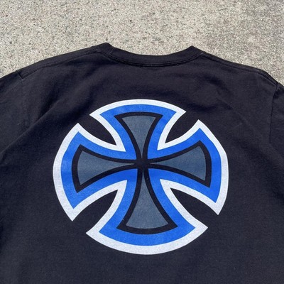 Independent 00s Black NHS Iron Cross T-Shirt L Used | eBay