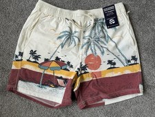 Fair Harbor Swim Trunk -Limited Bungalow-Color: Beach Sunset --M  waist 31/32  