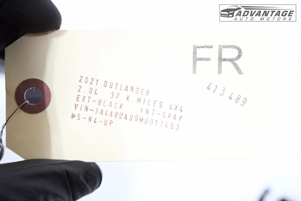 2017-2024 MITSUBISHI OUTLANDER SPORT FRONT RIGHT BRAKE HOSE BRACKET MOUNT OEM - Image 4 of 4