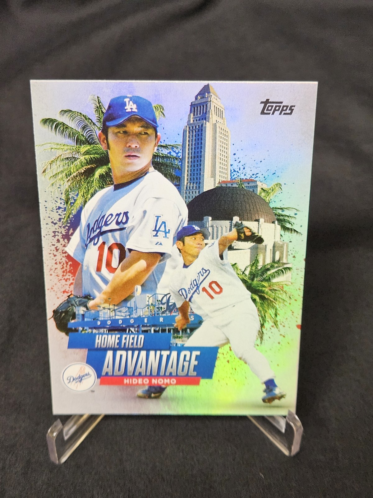 2025 Topps Update Series - Hideo Nomo - Legendary Home Field Advantage Dodgers