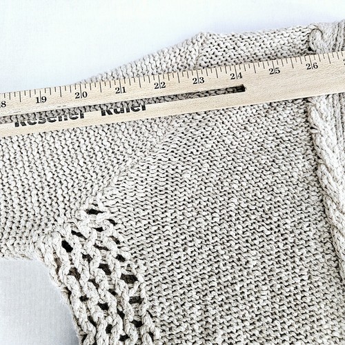 Lucky Brand Damen Pullover Beige Größe XS Langarm Strickjacke - Bild 5 von 12