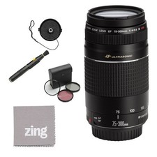 Canon EF 75-300mm f/4-5.6 III USM Telephoto Zoom Lens for Canon SLR Cameras...