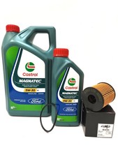 Castrol Magnatec 5W-30 A5 Motoröl ACEA A5/B5 6 Liter Ford Ölfilter 2.0 2.2 TDCi