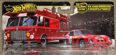 2025 Hot Wheels Team Transport Ferrari 250 & Fiat 642 RN2