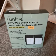 Isinlive LV-PUR131 And LV-PUR131S Smart Wi-fi Replacement Filters