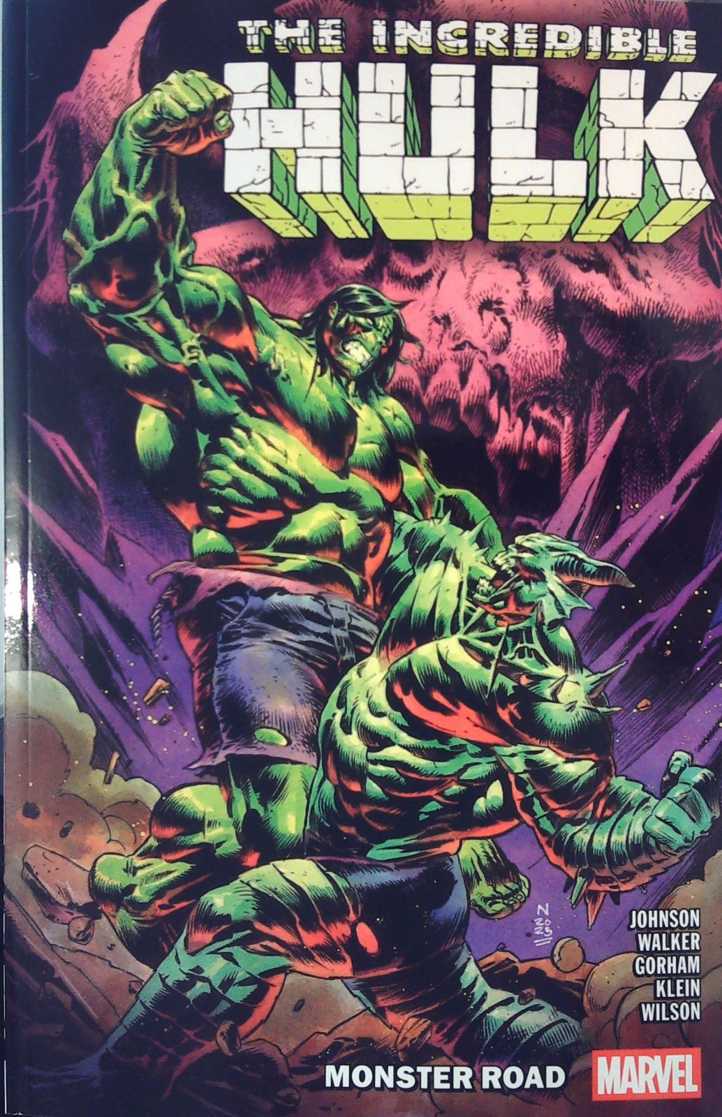 THE INCREDIBLE HULK Volume 6 MONSTER ROAD Graphic Novel