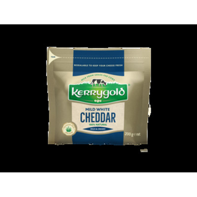 5011038134112 Ser cheddar white w kawałku 200G Kerrygold 
