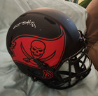 Antonio Brown Signed Tampa Bay Buccaneers Eclipse Full Size Helmet JSA — photo 1
