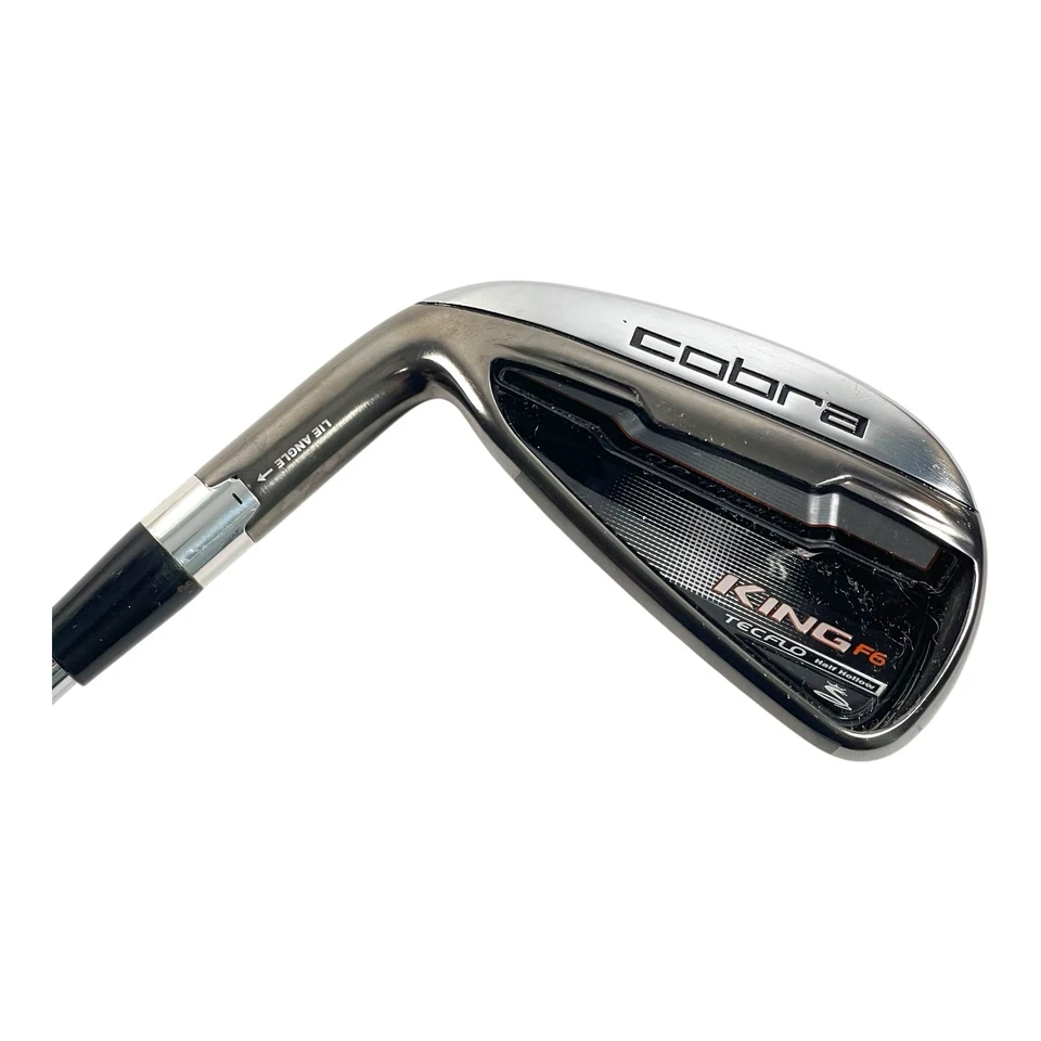 King Cobra F6 TecFlo 7 Iron Demo True Temper Dynamic Gold Steel Stiff 36.5" Left - Image 3 of 4