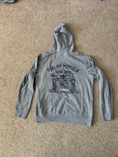 Disney Haunted Mansion Gray Hoodie Foolish Mortals Tomb Sweet Tomb unisex Medium