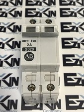 Allen-Bradley 1492-CB2 SER.B G020 2-Pole Circuit Breaker, 480VAC 2Amp