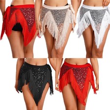 Women Hip Scarf Hem Skirt Accessories Dancewear Belt Belly Samba Dance Wrap