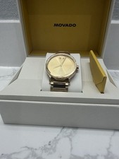 Movado Bold Evolution 2.0 Series Men's Gold Tone Quartz Watch 3601095