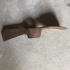 Vintage Collins  Grub Hoe Garden Pick Axe Mattock Tool Head Cast Steel