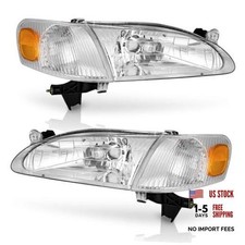 Headlights Assembly Compatible with 1998 1999 2000 Corolla Headlamp