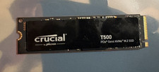 Crucial T500 500GB SSD PCIe Gen4 NVMe M.2 - 6 months usage