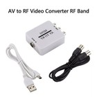 RCA/Composite A/V To RF/Coax/Coaxial Converter Video Converter RF Modulator AV 2