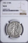 Photo of a 1921-S Walking Liberty Half Dollar from an eBay listing that sold on Jul 16, 2026