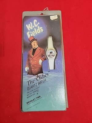 Bradley Time W. C. Fields Watch 1985