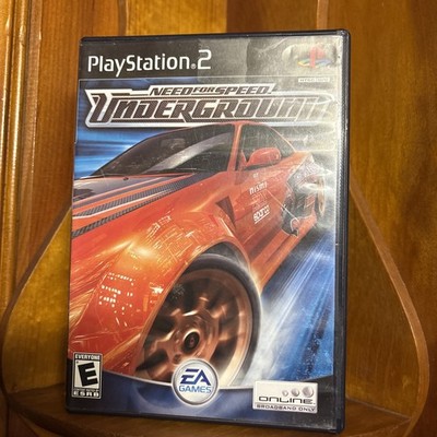 Need for Speed Underground Playstation 2 PS2 Complete CIB Black Label NTSC