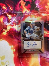 2021 Panini Prizm Rookie Autographs Sam Huff Rookie Auto Rangers #RA-SH