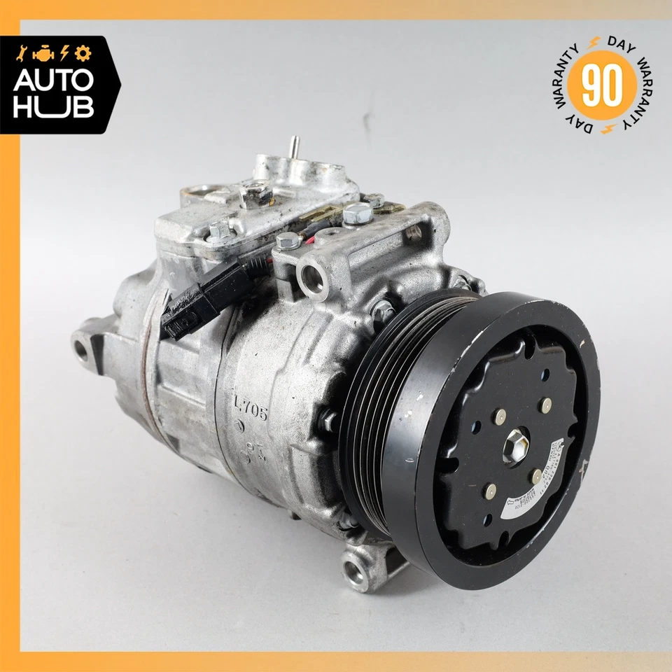 03-06 Mercedes R230 SL500 SL55 AC A/C compressor de ar condicionado 0012300211 fabricante de equipamento original - Imagem 2 de 4