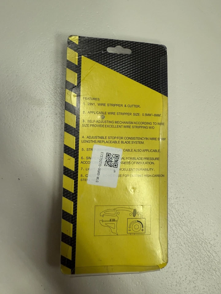 Self Adjustable Automatic Electrical Cable Wire Cutter Stripper 2 way Tool - Image 2 of 2