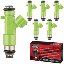 Set of 6 Fuel Injectors 16600-JK20A FJ1017 Replacement Compatible with Nissan...