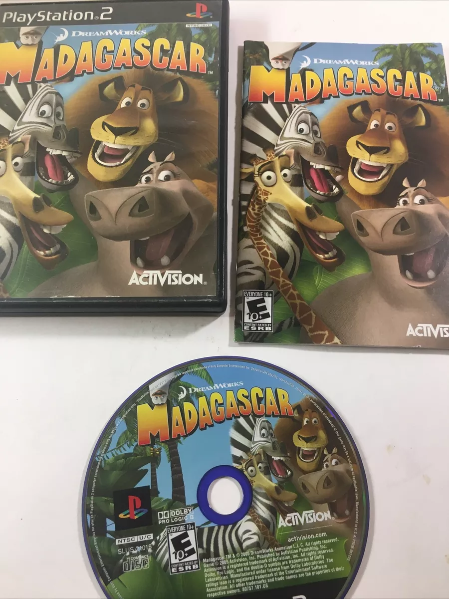  Madagascar - PlayStation 2 : Video Games