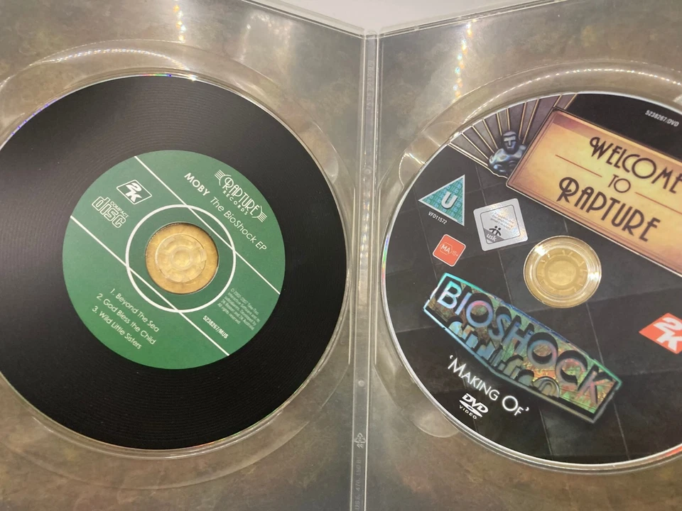 The Bioshock EP Moby Music Banda Sonora CD y Making Of DVD, Publicación Gratuita Foto 2 de 4