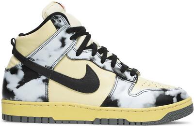 Size 5 - Nike Dunk 1985 High Black Acid Wash