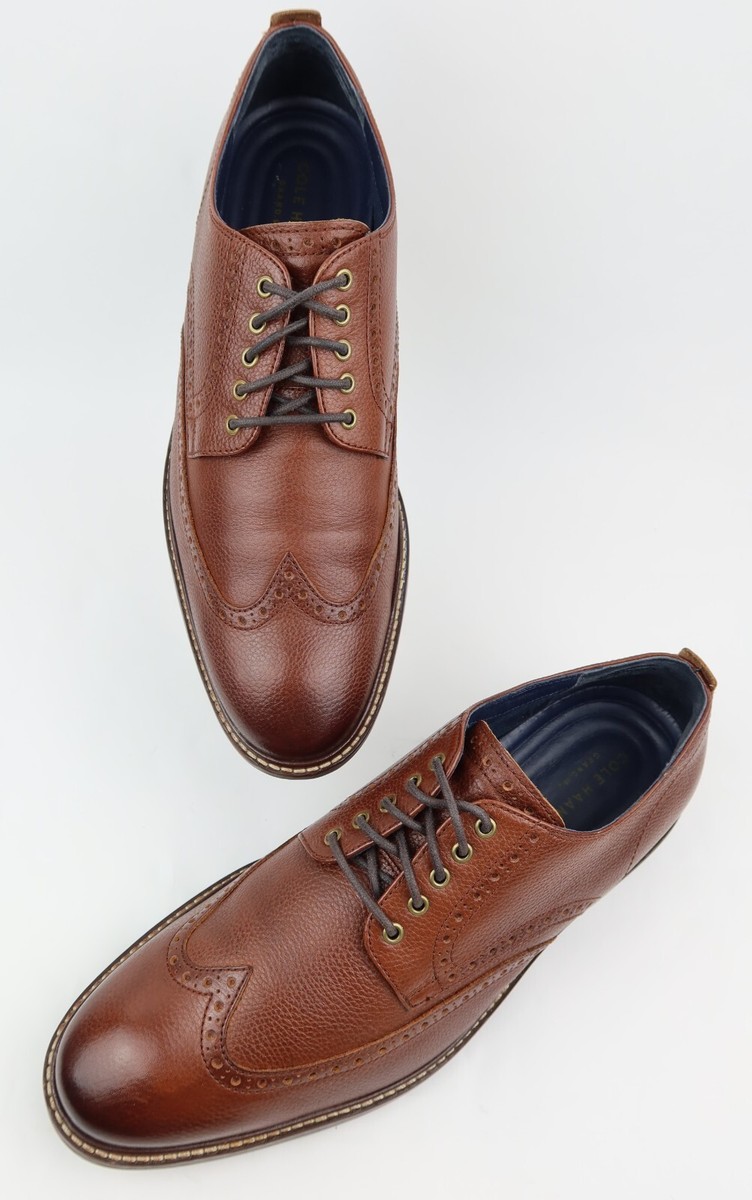 Cole Haan Watson Casual Wingtip Shoes Woodbury Tumbled  display picture 1