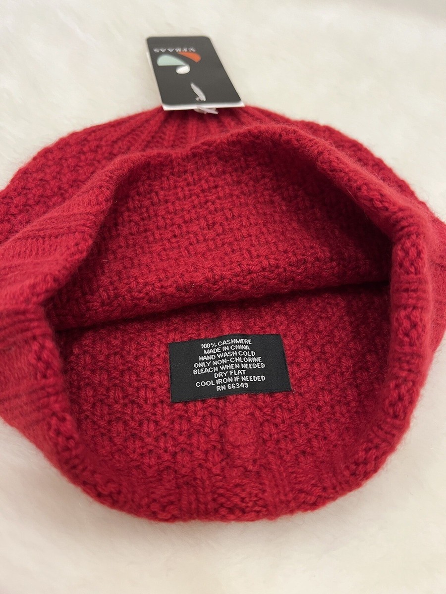 New! Waffle Knit 100% Cashmere super soft Beanie, hat  display picture 1