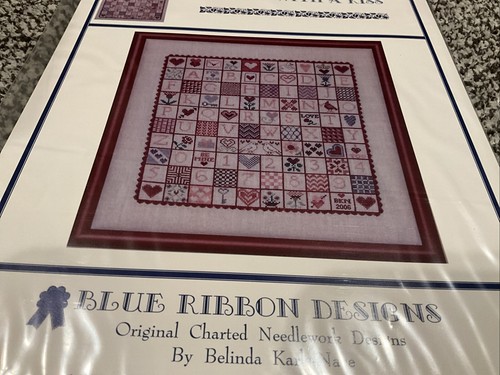 Blue Ribbon Designs Sealed With a Kiss Cross Stitch Pattern Belinda Karl’s-Nace - Picture 2 of 3