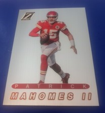 Patrick Mahomes II 2023 Panini Zenith Silver Refractor card # 18