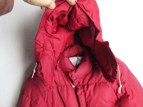 Vintage 1970's Holubar Goose Down Parka men S Puffer Hood Jacket North Face coat - Picture 11 of 16