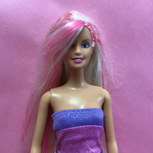 barbie blonde to pink