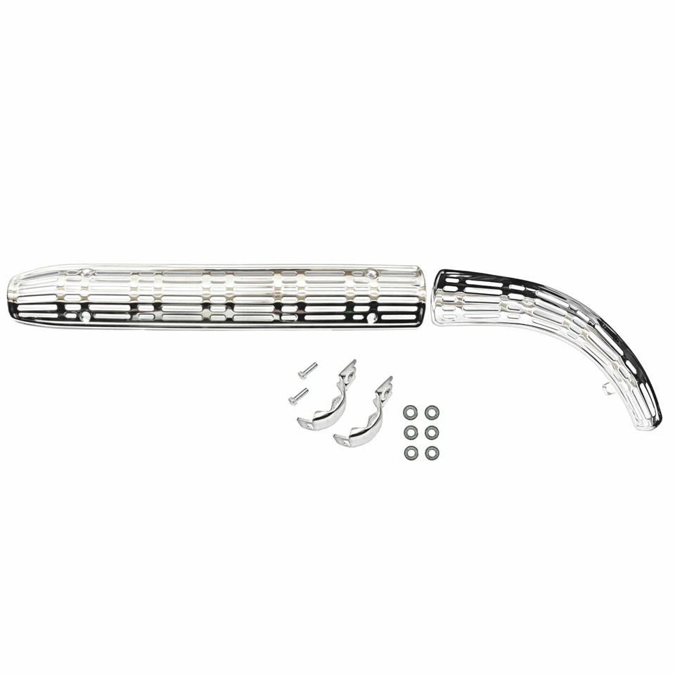 Honda CT200 CT 200 Boomerang Rear Exhaust Heat Shield Set 64-66 Muffler Pipe - Изображение 2 из 4