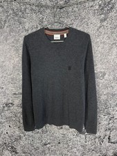 Men  s Burberry London England Cashmere Gray Sweater Size M Medium
