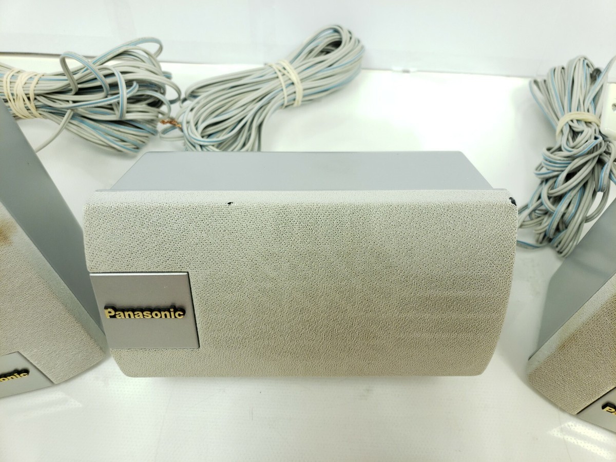Panasonic SB-AFC80 Set of 5 Satelite Home Cinema Speakers 6.B3 | eBay