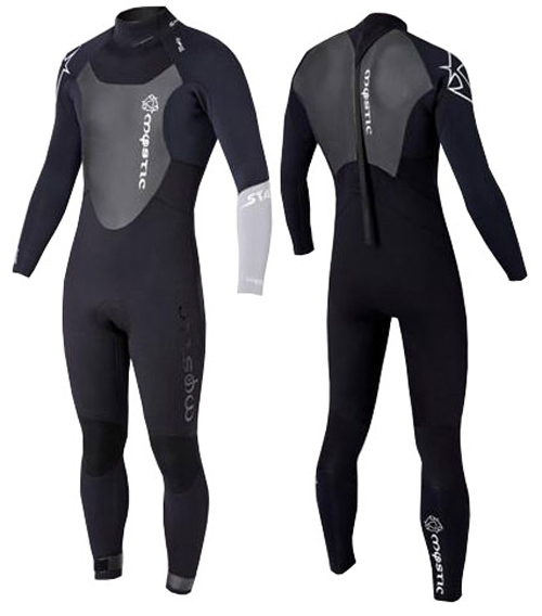 Combinaison Mystic Star 5/4 ultra chaude en néoprène souple noir