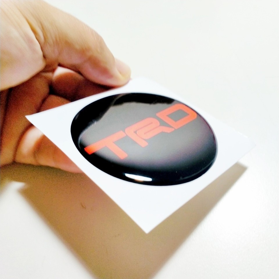 Z1 80mm X 4pcs Stickers Resin Reflect Logo Decals Emblem Wheels Center ...