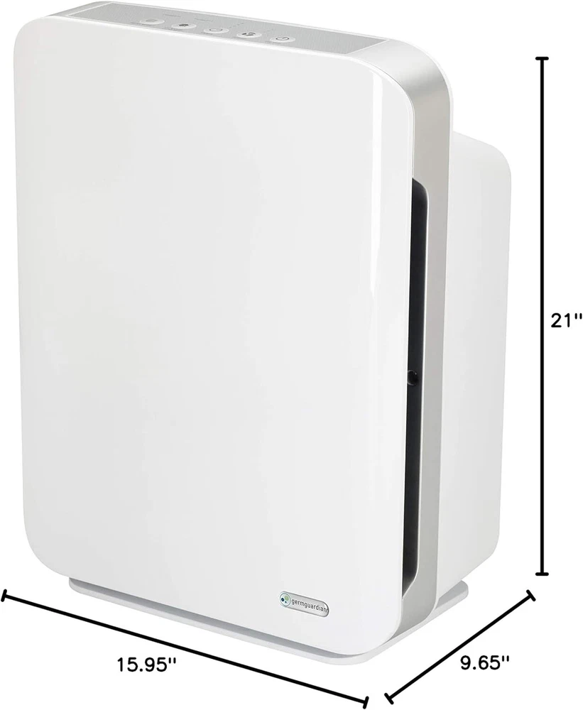 Air Purifier with HEPA 13 Filter, Removes 99.97% of Pollutants, Large Room up to