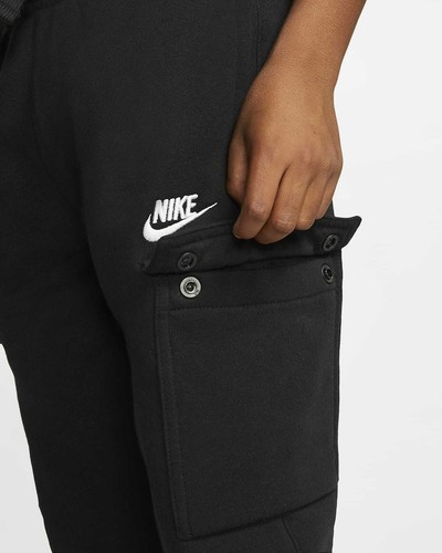 Nike Sportswear Club Big Kids Boys Cargo Pants Black Pockets CQ4298 010 - SIZE S - Picture 5 of 6