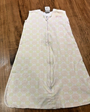 Halo Sleepsack Wearable Blanket Cotton - Grey Squares  Triangels Size M