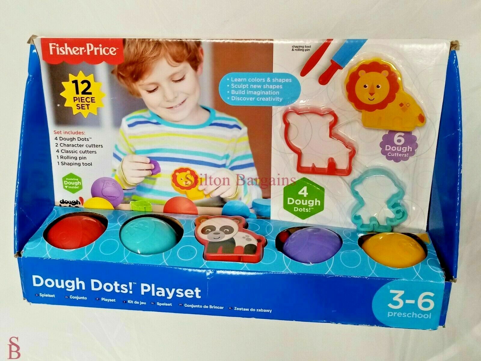 🔥 Fisher-Price Dough Dots Play Set 12 Stuks✨✨ GREAT PRICE ✨✨